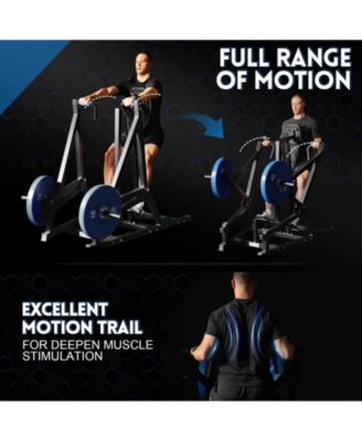 Seated Row Machine, Plate Loaded Back Machines Home Gym Back Row Machine, Leverage Row Machine with Independent Arms & Multi Grips, LAT Machine for Home Gym and Commercial