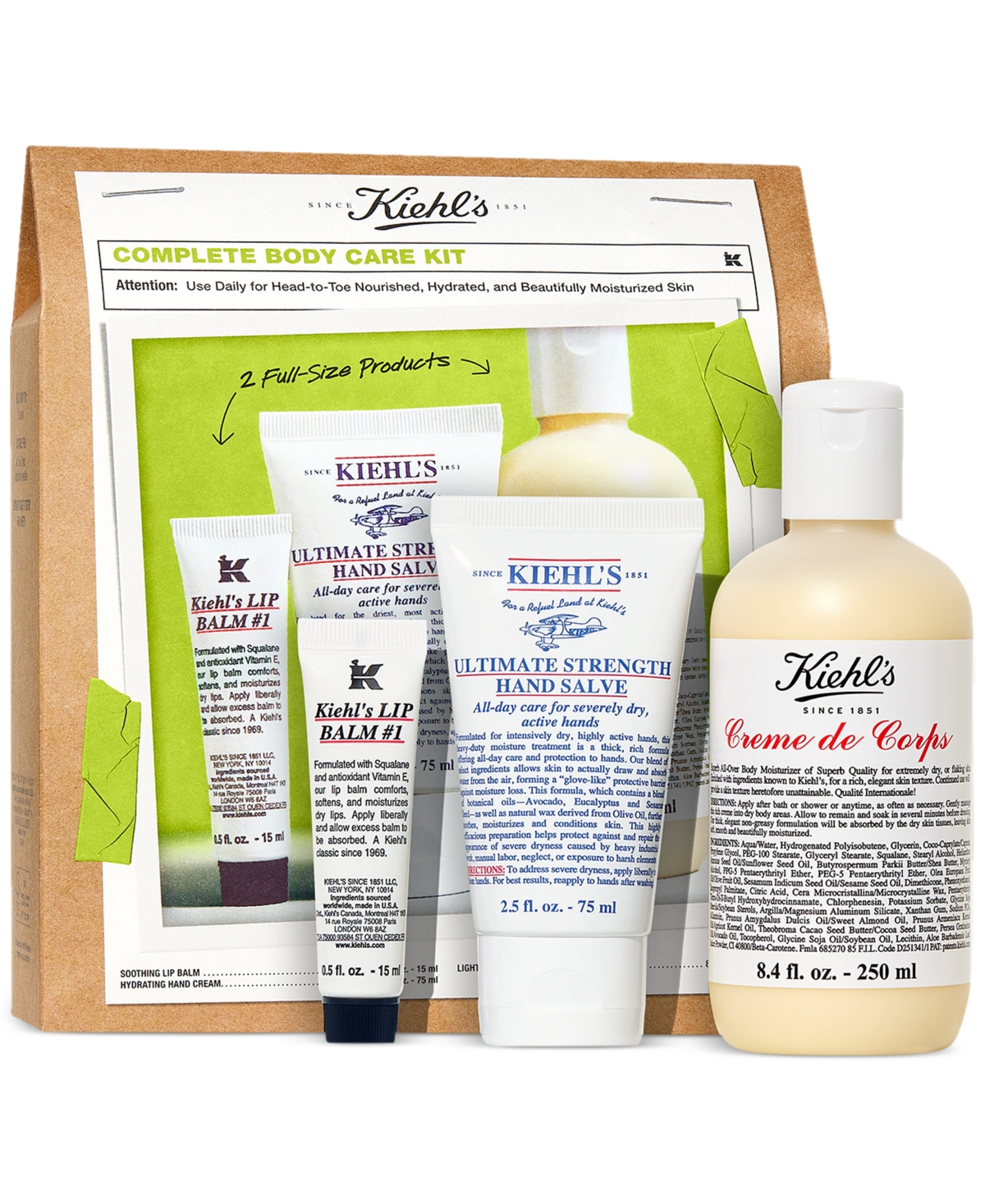 3-Pc. Complete Body Care Set