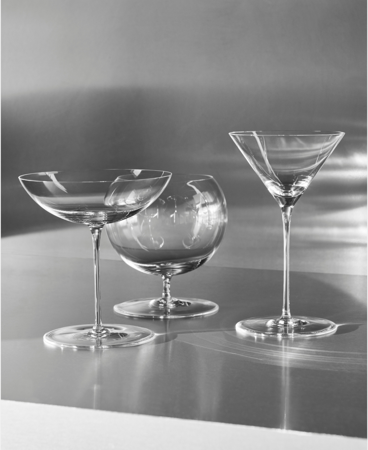 Orrefors Geometry 22.5 Oz. Cognac Glasses, Set Of 2 In Clear