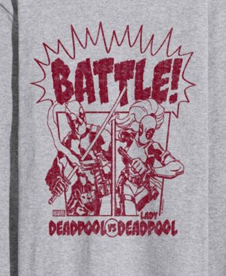 Men's Deadpool Battle Long Sleeve T-Shirt