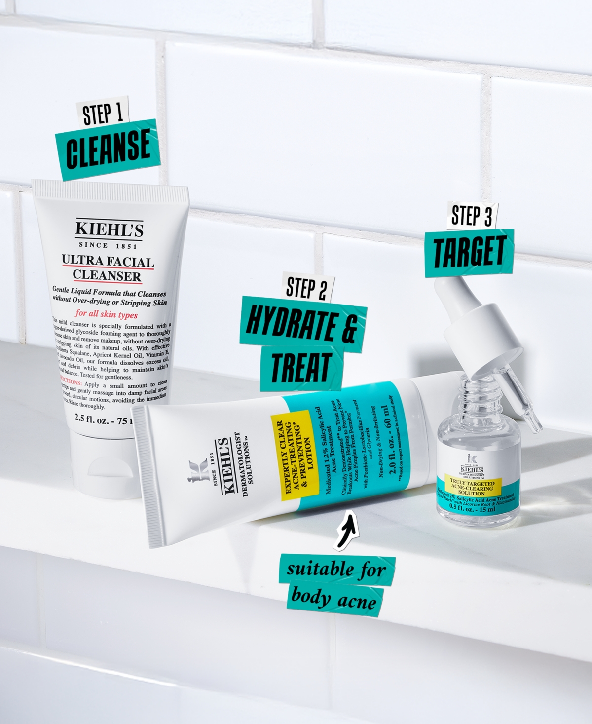 Kiehl's Since 1851 3-pc. Skincare Solutions Set In No Color