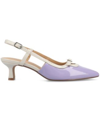 Women's Padma Kitten Heel Slingback Pumps