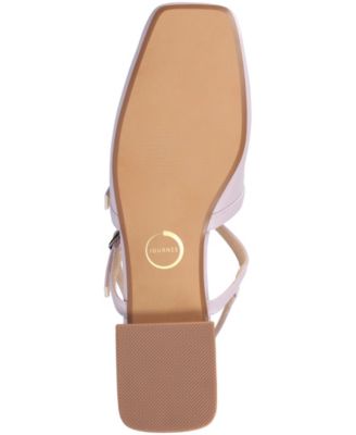 Women's Gretchenn Multi Strap Square Toe Mary Jane Flats