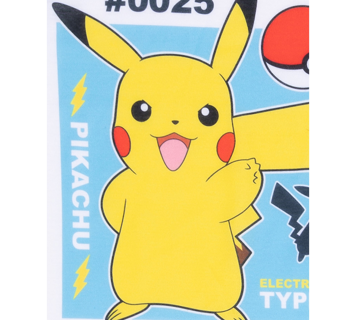 Pokémon Little & Big Boys Short-sleeve Pajama Top, Shorts & Pants, 3 Piece Set In Assorted