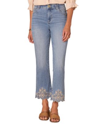 Democracy - Women's High-Rise Cropped Flare Jeans