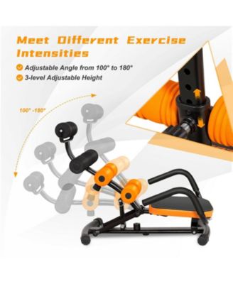 Core Fitness Abdominal Trainer Crunch Exercise Bench Machine