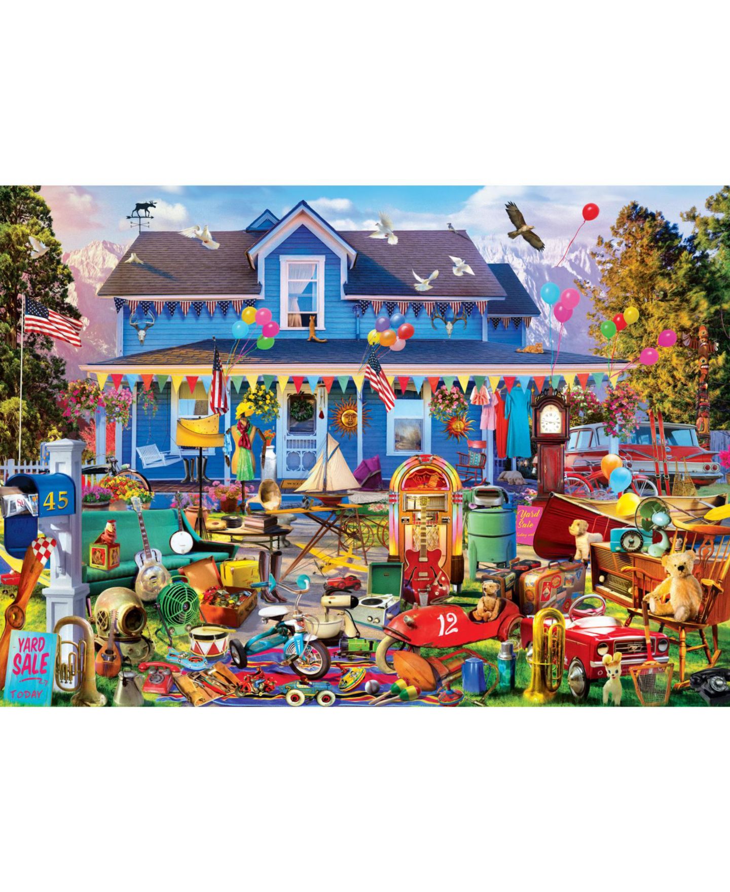 Детский пазл MasterPieces Puzzles Home Sweet Home - Bargain Bliss 500 Piece Jigsaw Puzzle — фото 3