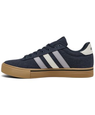 adidas gazelle silver green womens Adidas Daily 2.0 DB0156 Mens Gray Suede Lace Up Lifestyle Sneakers Sho main image 1