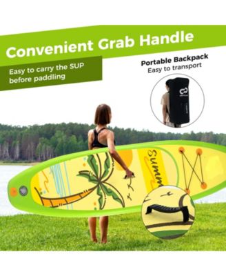 Inflatable Stand up Paddle Board iSUP Board Accessories with 3 Fins