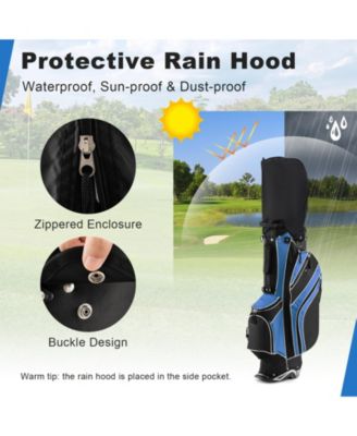 Golf Stand Bag Lightweight and Portable Golf Cart Bag with Shoulder Strap