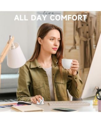 Ergonomic Mouse Wireless,2.4G Optical Cordless Mice with 800/1200/1600 DPI,Vertical Computer Wireless Mouse for Laptop, Mac,PC,Desktop (for Right Hand, Large)