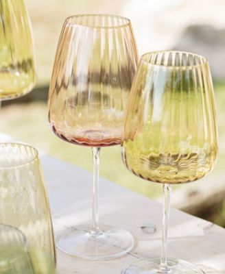 Francesca Blush Water Glass