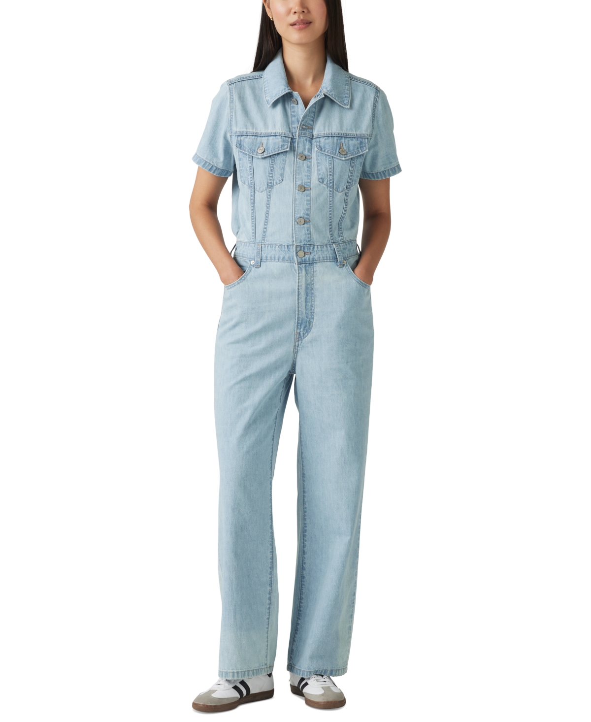 Levi's Type Iii Jumpsuit In Forgotten Dream
