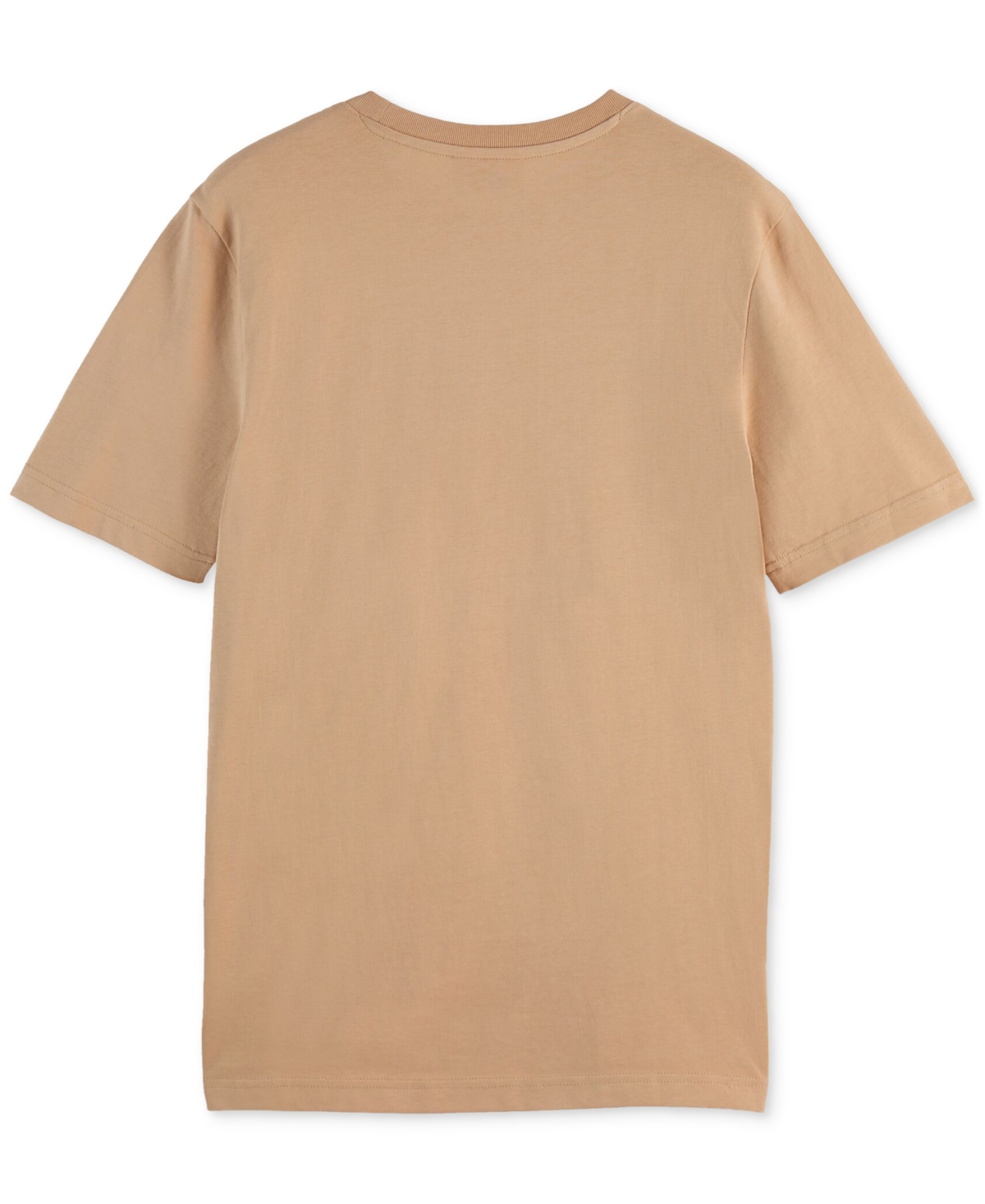Scotch & Soda Regular Fit Chest Logo Graphic T-shirt In Brown
