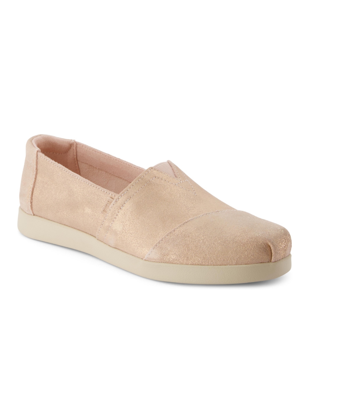 TOMS WOMEN'S ALPARGATA PLUS ESPADRILLE ALMOND TOE FLATS 