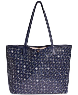 Sam Edelman - Harper Extra-Large Monogram Black Shopper