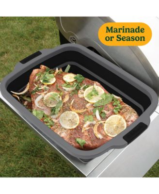 4-in-1 Expandable Grill Prep Serve Tub