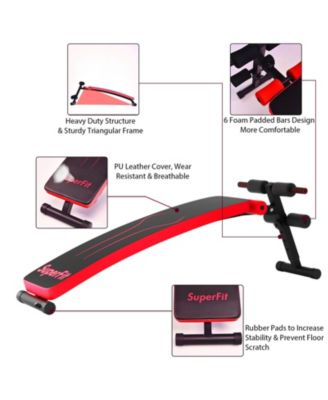 Folding Weight Bench Adjustable Sit-up Board Workout Slant Bench