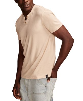 Men's Venice Burnout Notch Neck T-Shirts