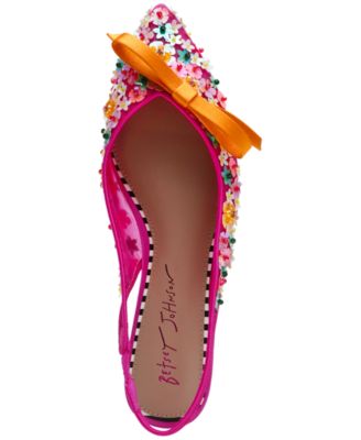 Women's Laylah Floral Slingback Flats