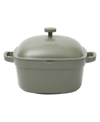 Cast Aluminum 5.2 Quart Dutch Oven Pot with Lid