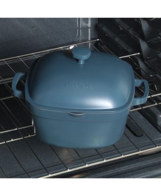 Cast Aluminum 5.2 Quart Dutch Oven Pot with Lid