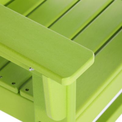 Kids 5-Piece HDPE Outdoor Patio Round Dining Table and Chairs Set