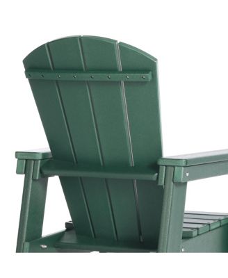 Kids Outdoor HDPE Adirondack Plastic Patio Chair