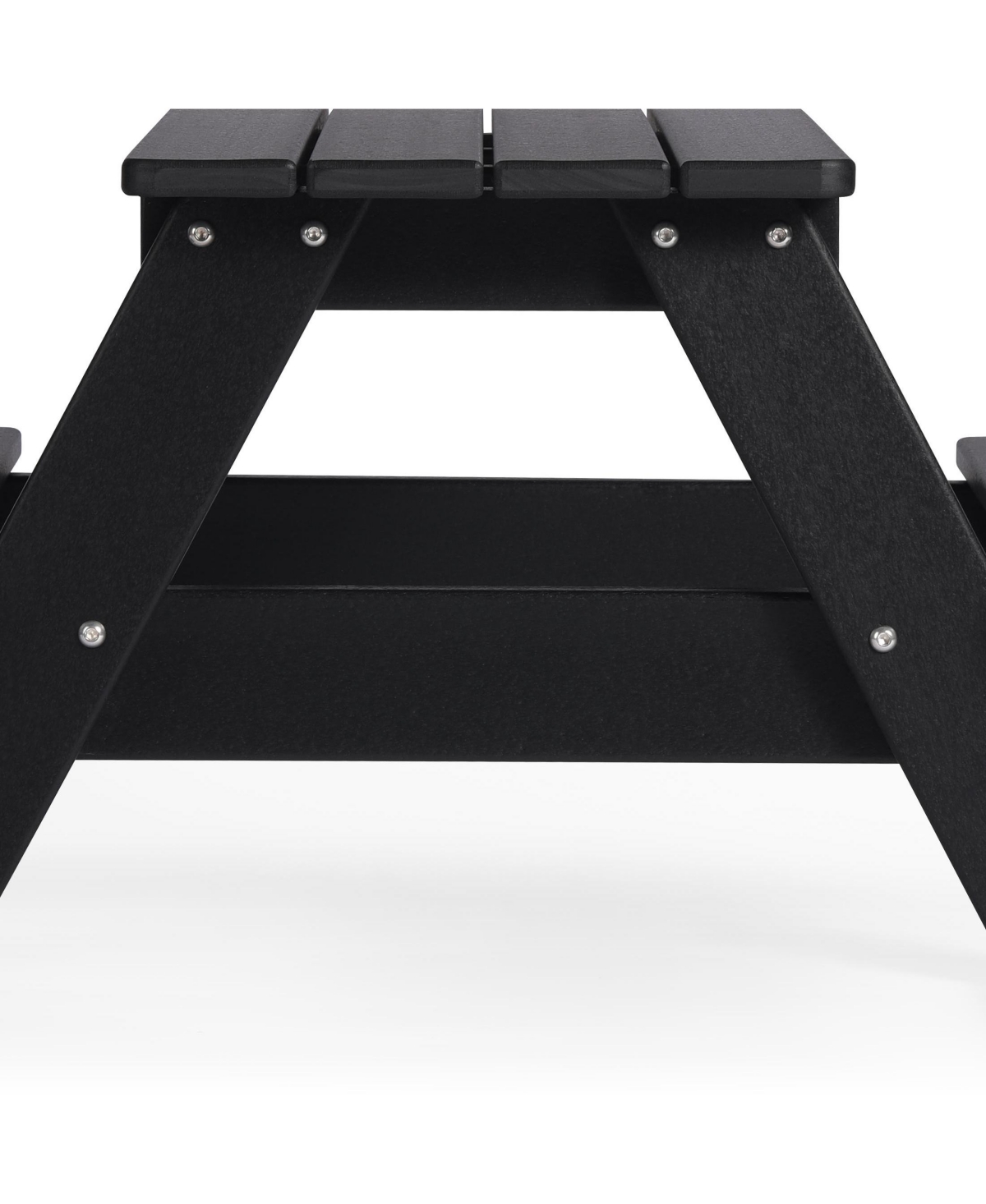 Outdoor Patio Kids Hdpe Plastic Picnic Bench Table