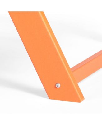 Outdoor Patio Kids HDPE Plastic Picnic Bench Table