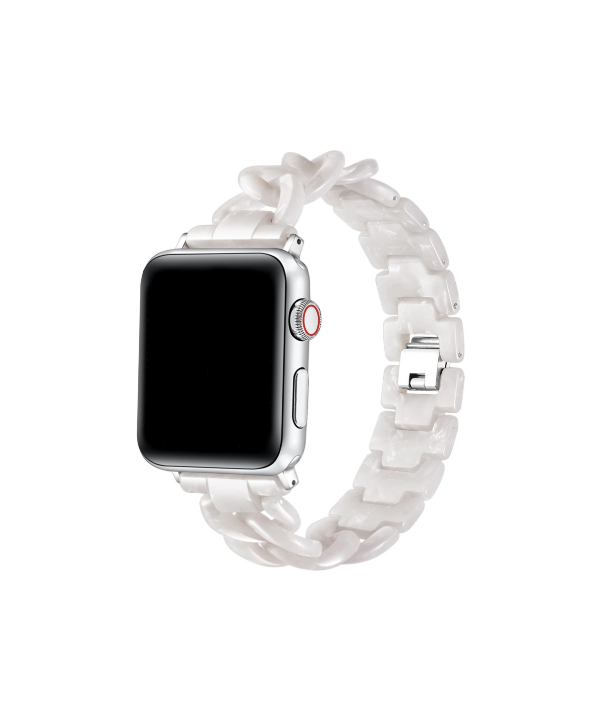 Kit Tortoise Resin Link Band for Apple Watch, Fits All Apple Watch Models - Light Mocha Tortoise
