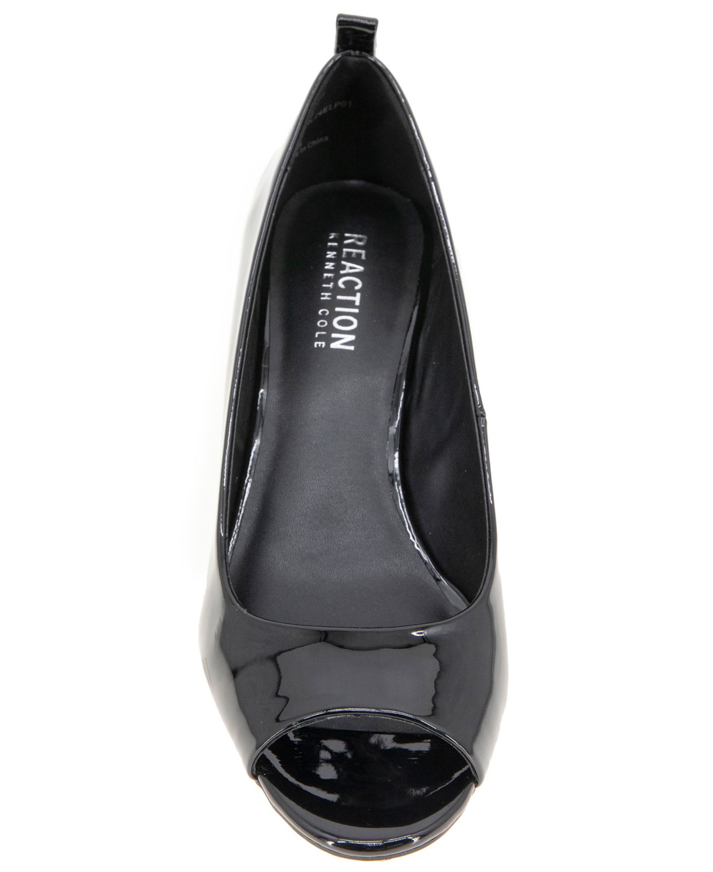 Женские туфли Kenneth Cole Reaction Elinor Mid Wedge Pumps, цвет: Чёрный лаковый — фото 7