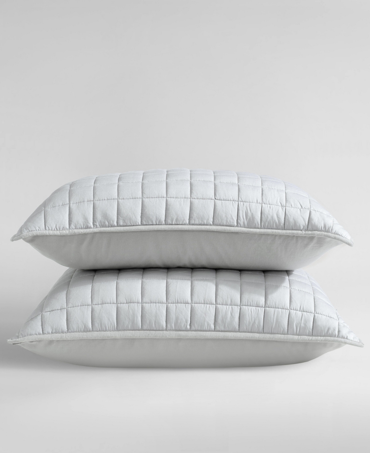 Calvin Klein Lyocell Solid 3-pc. Quilt Set, Queen In Aluminum Gray
