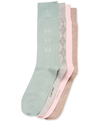 Calvin Klein - Men's 4-Pk. Crew Dress Socks