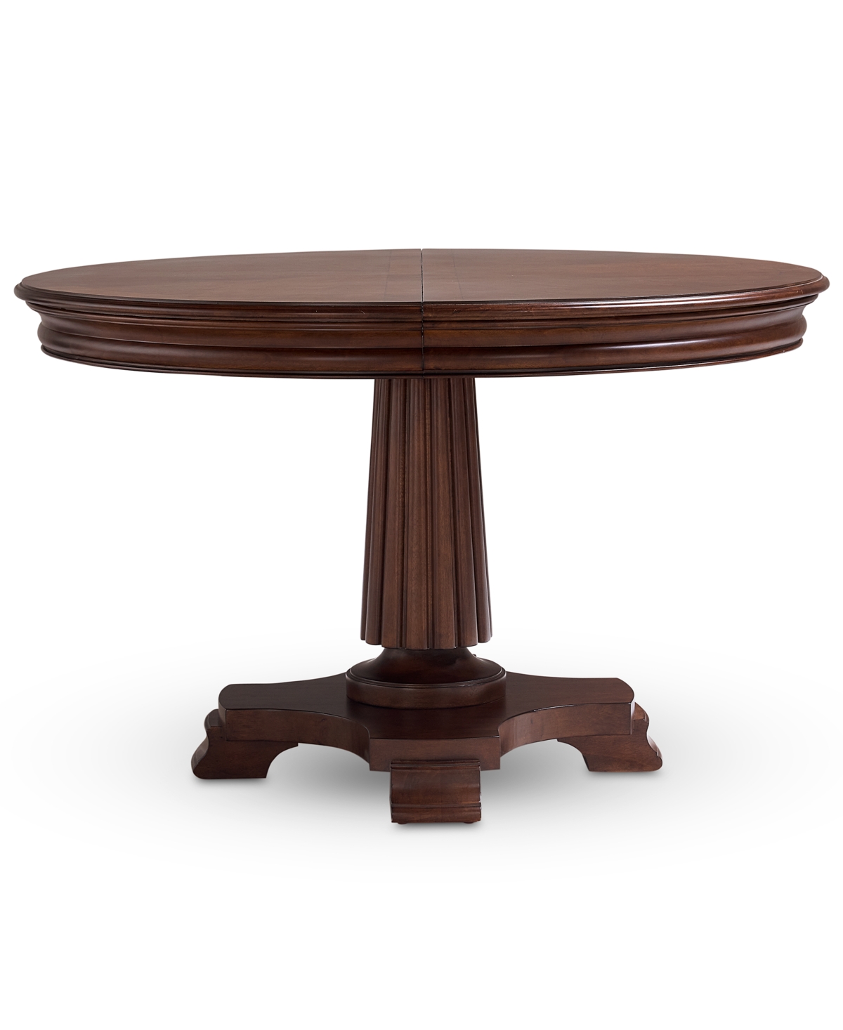 Macy's Nelman Round Dining Table, Created For  In Brown