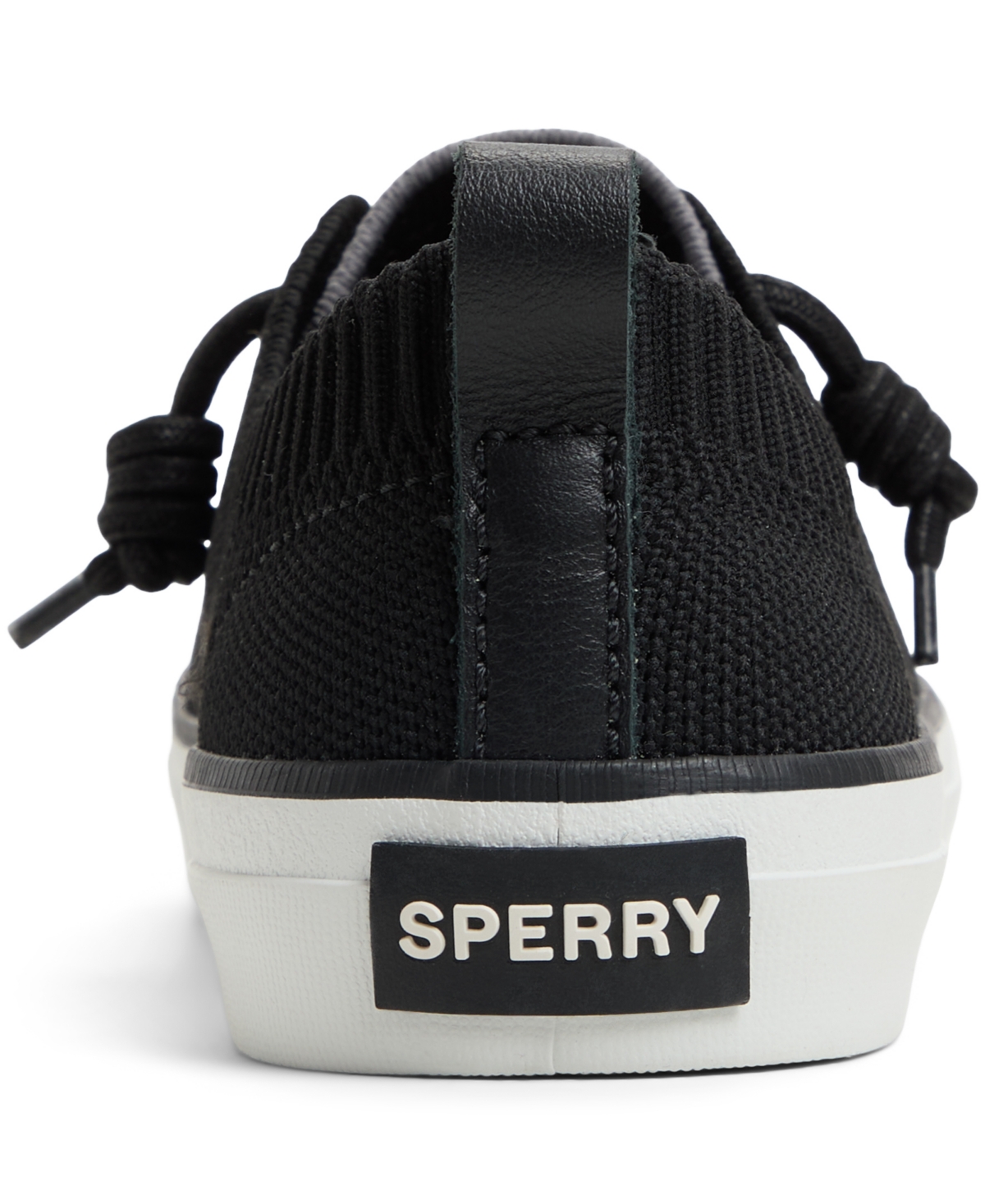 Sperry Crest Vibe Knit Sneaker In Black