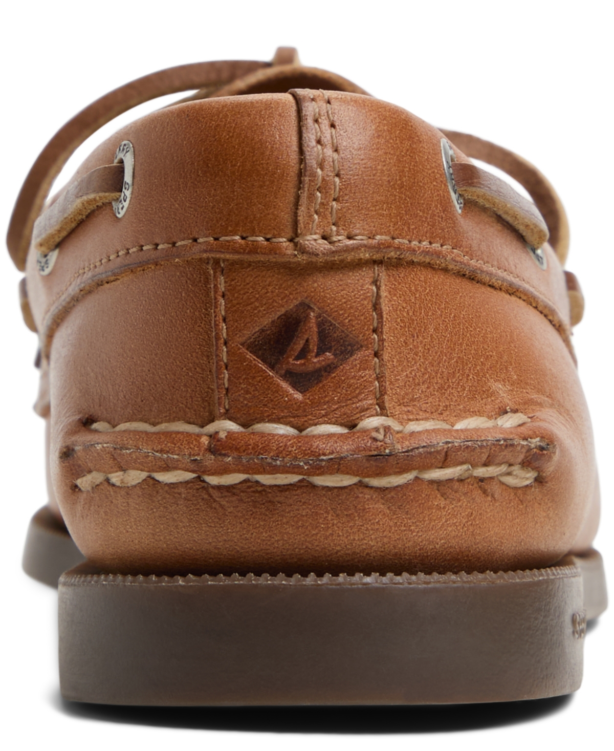 Shop Sperry Women's Authentic Original 2 Eye Lace-up Boat Shoe In Tan