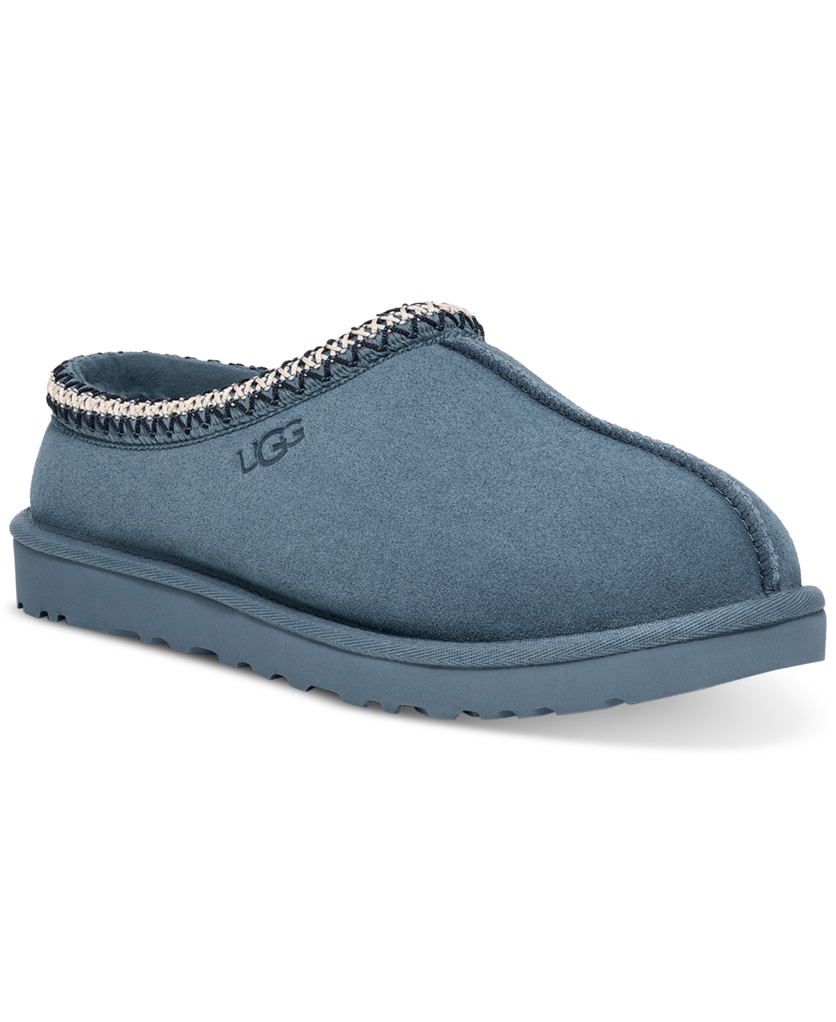 Ugg Tasman Suede Slippers In Blue