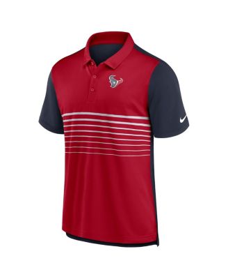 Men's Navy/Red Houston Texans Fashion Performance Polo