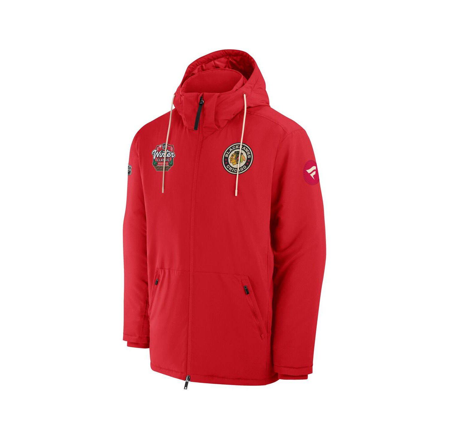 Men's Red Chicago Blackhawks 2025 NHL Winter Classic Full-Zip Insulated Jacket