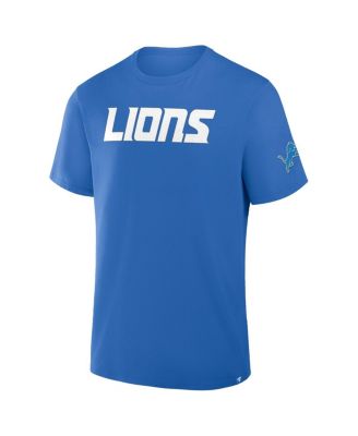 Men's Blue Detroit Lions Legacy Cotton T-Shirt