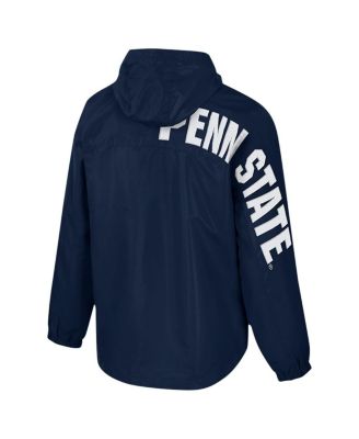 Men's Navy Penn State Nittany Lions Reloaded Anorak Half-Zip Jacket