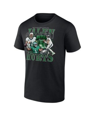 Men's Jalen Hurts Black Philadelphia Eagles Notorious Player Graphic T-Shirt
