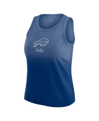 x Gracie Hunt Women's Royal Buffalo Bills Ombre Tank Top