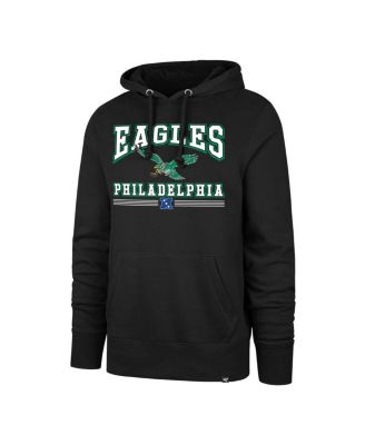 Men's Black Philadelphia Eagles Packed House Headline Pullover Hoodie