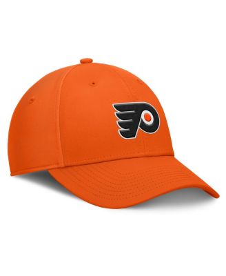 Men's Orange Philadelphia Flyers Core Primary Logo Flex Hat