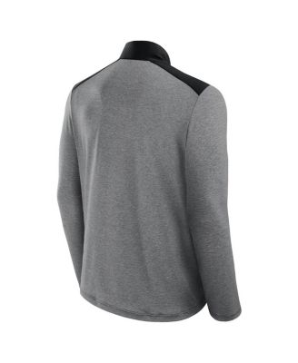 Men's and Women's Black/Heather Gray Buffalo Bills Front Office Tonal Full-Zip Jacket