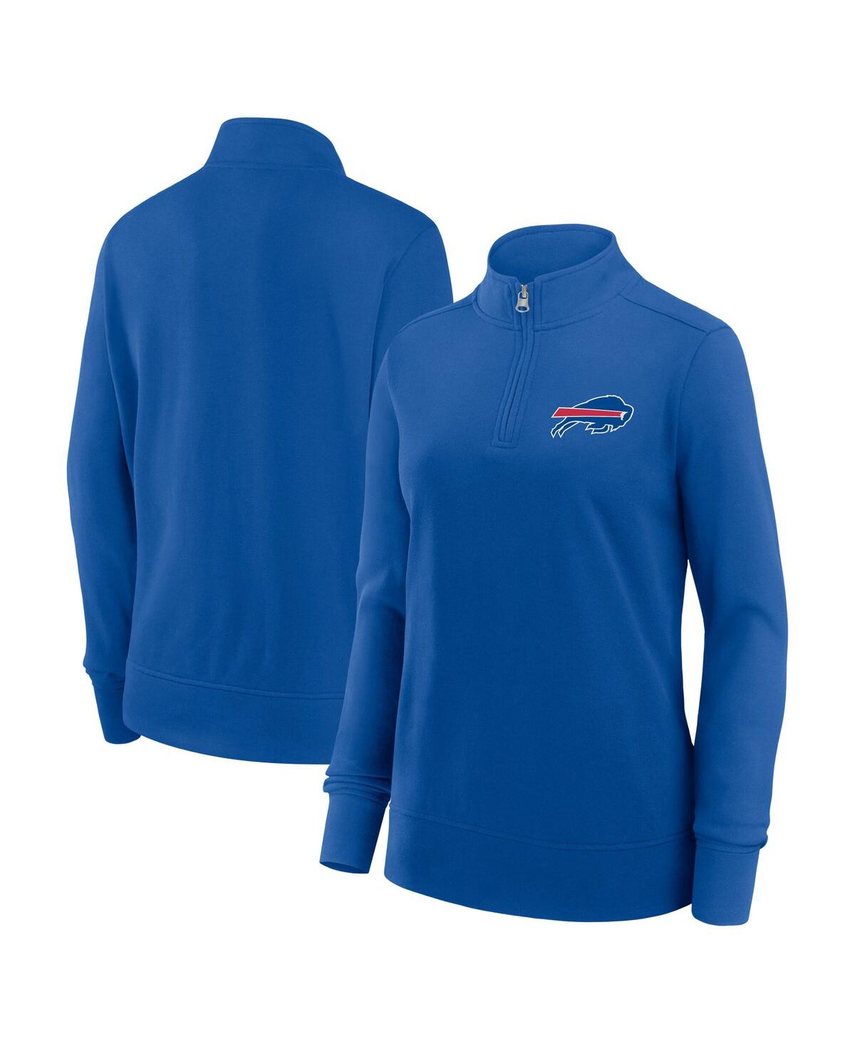 Women's Royal Buffalo Bills Velocity Quarter-Zip Jacket - Royal
