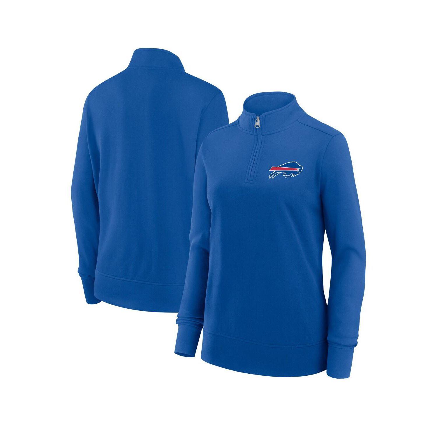 Women's Royal Buffalo Bills Velocity Quarter-Zip Jacket