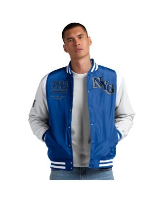 Men's and Women's Royal New York Giants Elements Elite Full-Snap Jacket